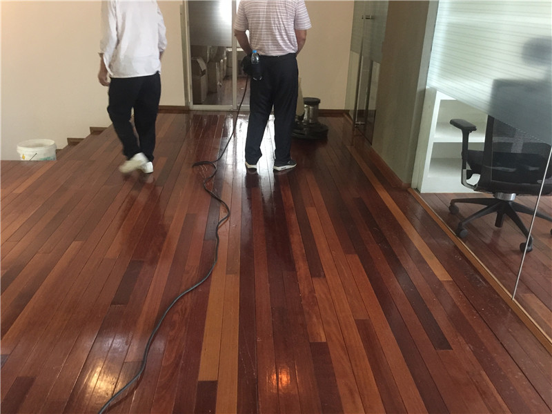 富锦市地面清洗案例